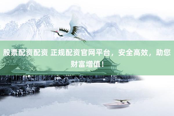 股票配资配资 正规配资官网平台，安全高效，助您财富增值！
