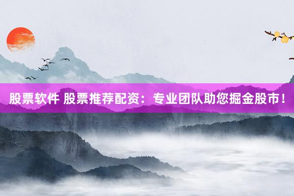 股票软件 股票推荐配资：专业团队助您掘金股市！