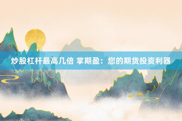 炒股杠杆最高几倍 掌期盈：您的期货投资利器
