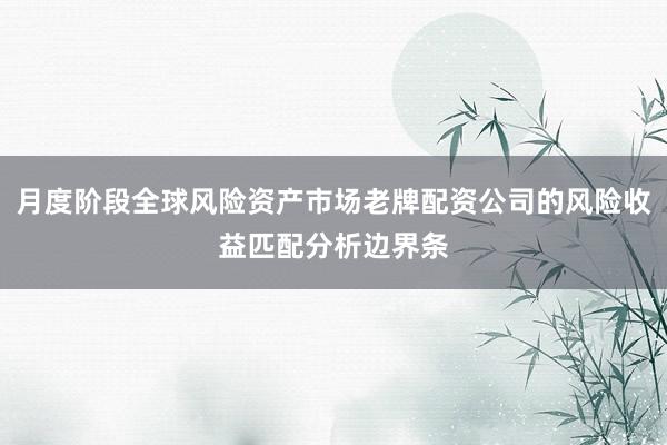 月度阶段全球风险资产市场老牌配资公司的风险收益匹配分析边界条